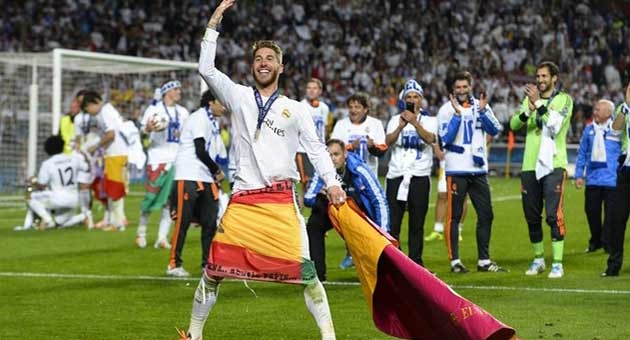 دوري ابطال اوروبا  : بالصور احتفالات فريق ريـال مدريد 