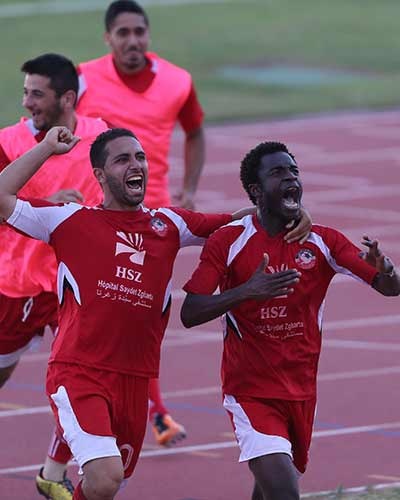 بالصور السلام يُتوج بكأس لبنان لكرة القدم 
