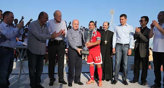 بالصور السلام يُتوج بكأس لبنان لكرة القدم 