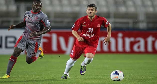 فوز لخويا على تراكتور  بالصور ...