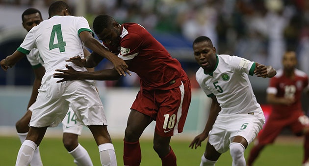 بالصور : تعادل السعودية وقطر في افتتاح كأس الخليج 