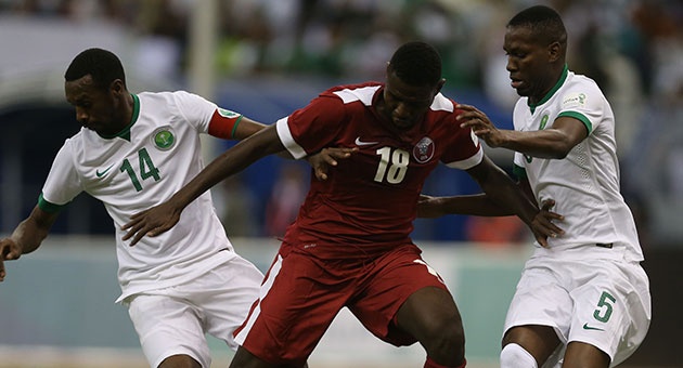 بالصور : تعادل السعودية وقطر في افتتاح كأس الخليج 