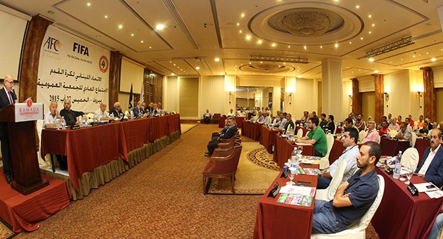 بالصور : الجمعية العمومية للاتحاد اللبناني لكرة القدم 