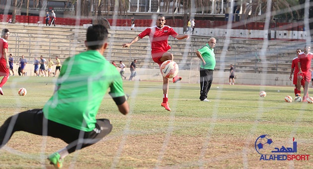 بالصور : استعدادات منتخب العراق لمباراته الودية امام لبنان