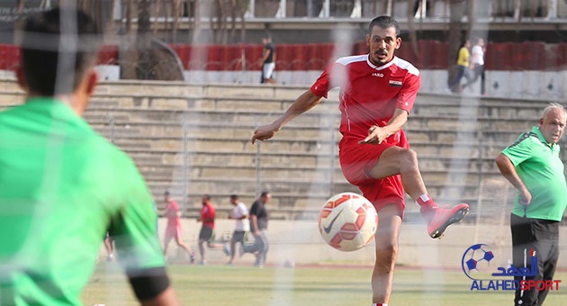 بالصور : استعدادات منتخب العراق لمباراته الودية امام لبنان
