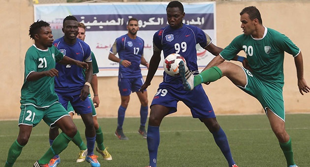 بالصور : فوز شباب الساحل على الحكمة في كأس التحدي