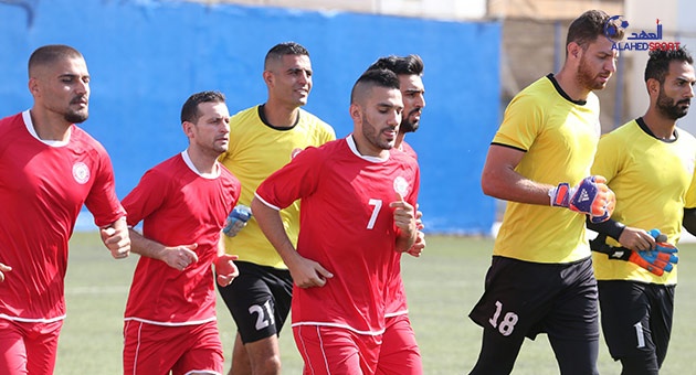 بالصور : تمارين منتخب لبنان لكرة القدم استعداداً للقاء ميانمار