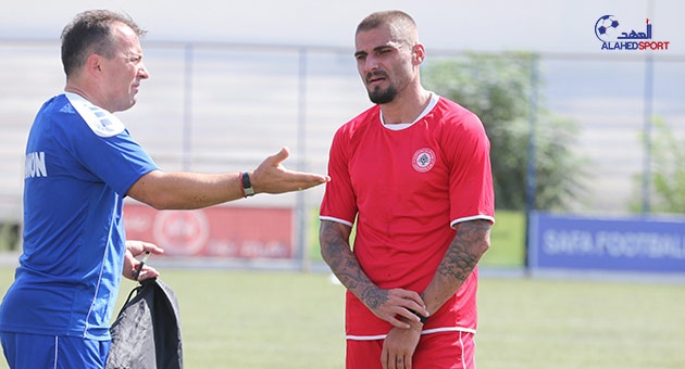 بالصور : تمارين منتخب لبنان لكرة القدم استعداداً للقاء ميانمار
