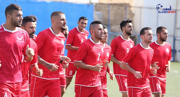 بالصور : تمارين منتخب لبنان لكرة القدم استعداداً للقاء ميانمار