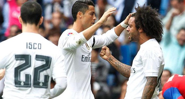 ronaldo17_10_1_630 فوز كبير لريـال مدريد على ليفانتي بثلاثية نظيفة
