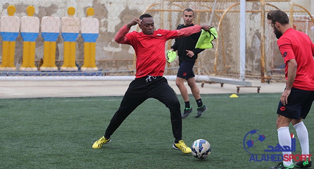 بالصور : النجمة يستعد لمواجهة فريق النبي شيت 