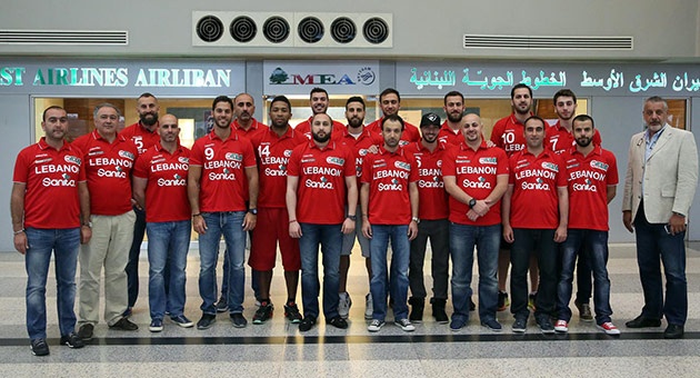  منتخب لبنان الى بطولة غرب آسيا لكرة السلة 