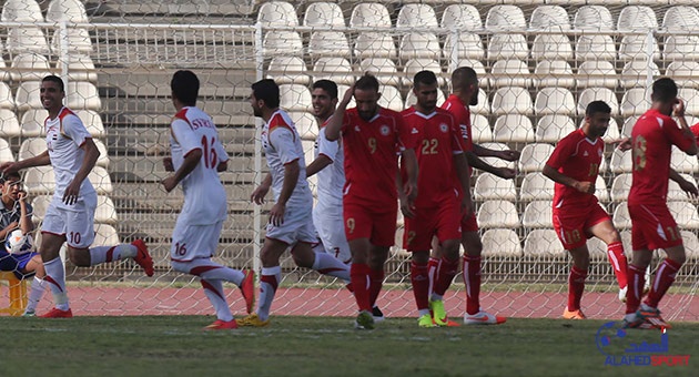 بالصور :  تعادل منتخب لبنان ونظيره السوري ودياً