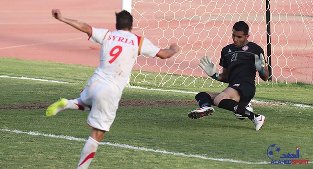 بالصور :  تعادل منتخب لبنان ونظيره السوري ودياً