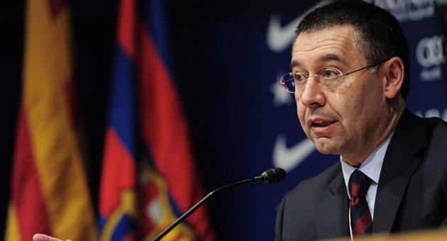 اعادة انتخاب بارتوميو رئيسا لنادي برشلونة الاسباني 