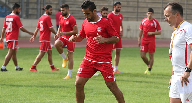 بالصور :منتخب لبنان يعاود تدريباته استعداداً لمواجهة كوريا 