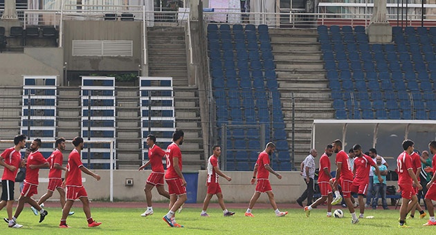 بالصور :منتخب لبنان يعاود تدريباته استعداداً لمواجهة كوريا 