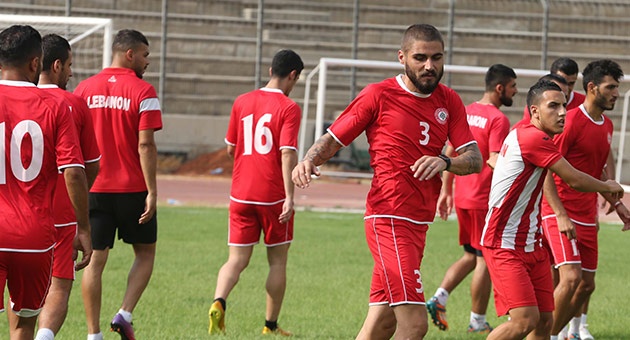 بالصور :منتخب لبنان يعاود تدريباته استعداداً لمواجهة كوريا 