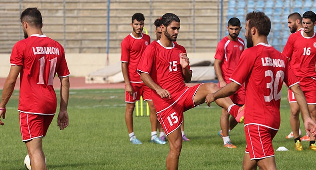 بالصور :منتخب لبنان يعاود تدريباته استعداداً لمواجهة كوريا 