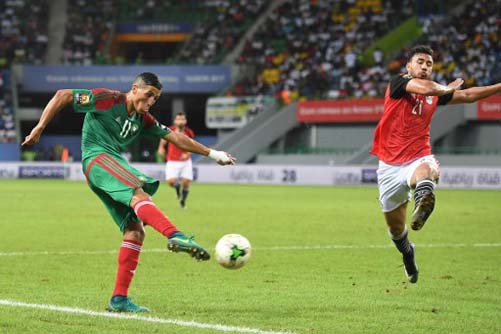 امم افريقيا 2017: مصر تفك عقدة المغرب وتتأهل الى نصف النهائي- تقرير مصور