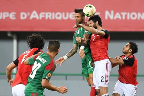 امم افريقيا 2017: مصر تفك عقدة المغرب وتتأهل الى نصف النهائي- تقرير مصور