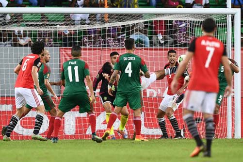 امم افريقيا 2017: مصر تفك عقدة المغرب وتتأهل الى نصف النهائي- تقرير مصور