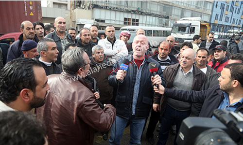 إشكال بين مياومي كهرباء لبنان والقوى الأمنية عند كورنيش النهر