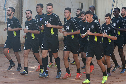 تمارين نادي شباب الساحل 