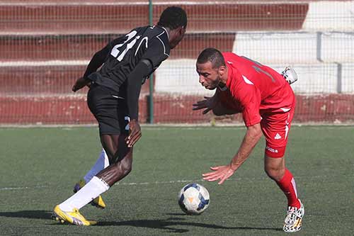 فوز النجمة على منتخب لبنان 4-1 