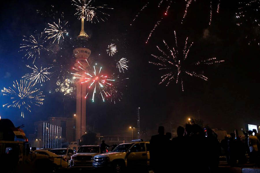 احتفالات رأس السنة 2017 في أنحاء العالم