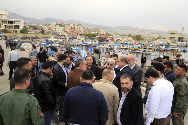 وزير البيئة يزور الضاحية الجنوبية