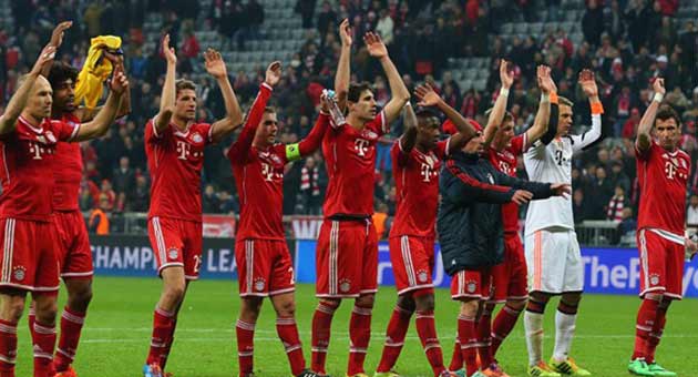 تأهل بايرن ميونيخ واتلتيكو مدريد  الى ربع النهائي