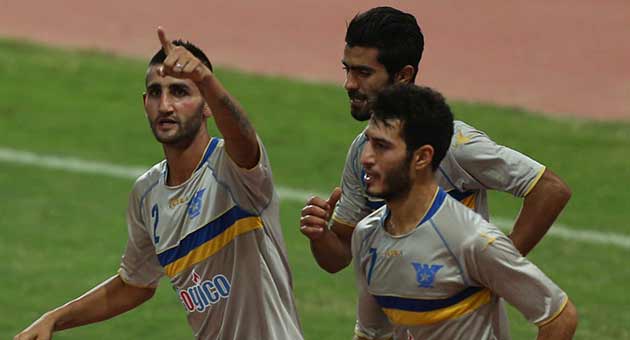 الصفاء اوقف مدافعه علي السعدي بتهمة التلاعب