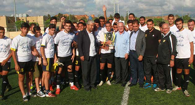العهد يُتوّج بطل لبنان لفئة الآمال بكرة القدم 