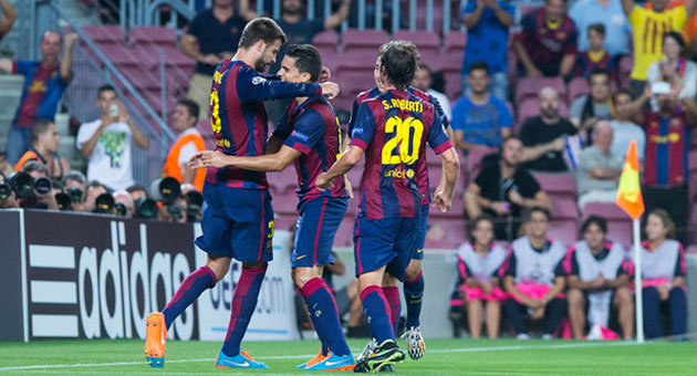 برشلونة المتصدر يلتقي  ليفانتي صاحب المركز الاخير 