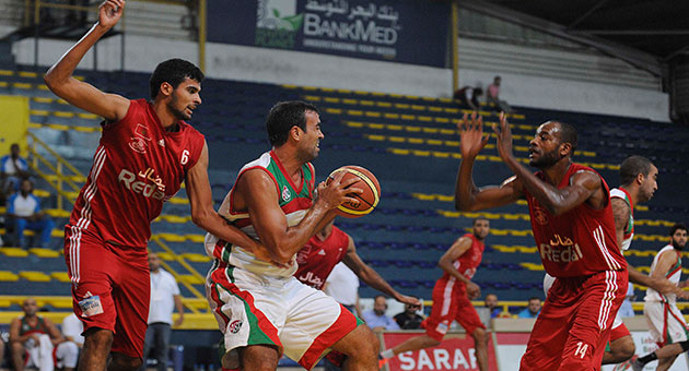 جمعية سلا المغربي يتخطى سبورتنغ المصري  74-69
