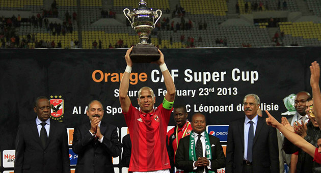 كأس السوبر الافريقي بين وفاق سطيف الجزائري والاهلي المصري 