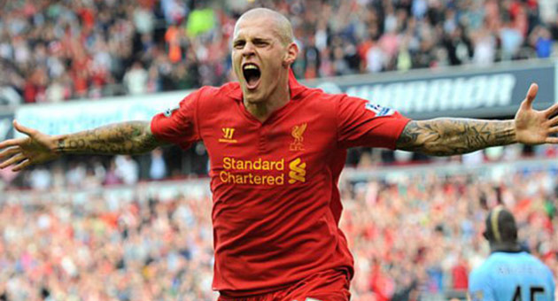 ايقاف لاعب ليفربول  مارتن سكرتل لثلاث مباريات 