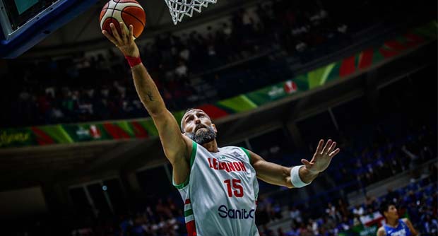 لبنان يتخطى تايبيه بنتيجة 90-77 .. والمواجهة المقبلة مع إيران