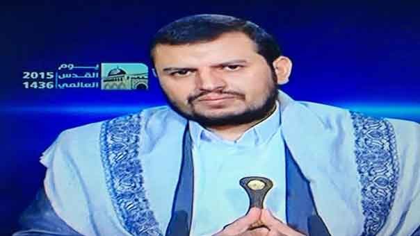 السيد عبد الملك الحوثي السيد الحوثي: اذا استمر العدوان سنقدم على خطوات استراتيجية كبيرة لمواجهته