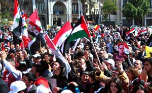 يوم الأرض يشغل الصحافة السورية