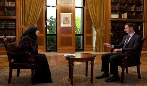 القناة العاشرة: توقيت مقابلة الأسد ليس صدفة