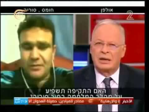 معارض سوري لقناة العدو: فرحون جداً وهجماتكم مشجعة&lrm;