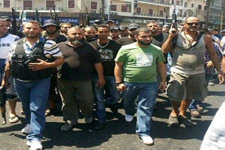 مظاهرة ..مسلحة مسلحو ’المستقبل’ يستبيحون طرابلس وعكار