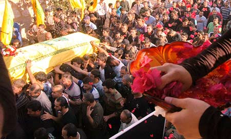 تشييع الشهيد أمين فوزي مطر المقاومة الاسلامية شيعت الشهيد أمين فوزي مطر