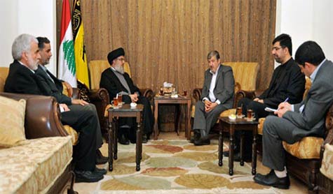 السيد نصرالله استقبل نائب رئيس لجنة الأمن القومي في مجلس الشورى الإسلامي الإيراني السيد نصرالله استقبل وفد لجنة الأمن القومي الإيراني