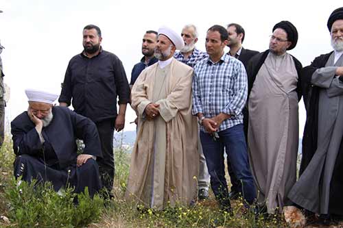 رحلة لرجال دين الى المواقع الجهادية للمقاومة رحلة لعلماء ورجال دين الى المواقع الجهادية للمقاومة