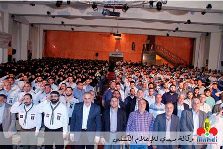الحضور خلال احتفال كشافة الإمام المهدي بعيدها 29 كشافة الإمام المهدي احتفلت بعيدها 29