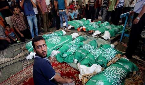 شهداء فلسطينيين جراء القصف الصهيوني في اليوم 16 للعدوان.. أكثر من 600 شهيد وآلاف الجرحى