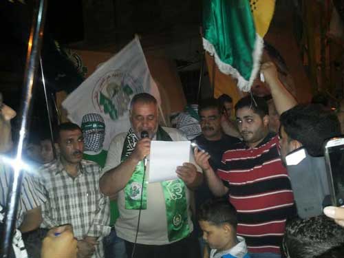 مسؤول حركة حماس في بعلبك عزت منصور فلسطينيو الداخل والخارج يحتفلون بانتصار غزة